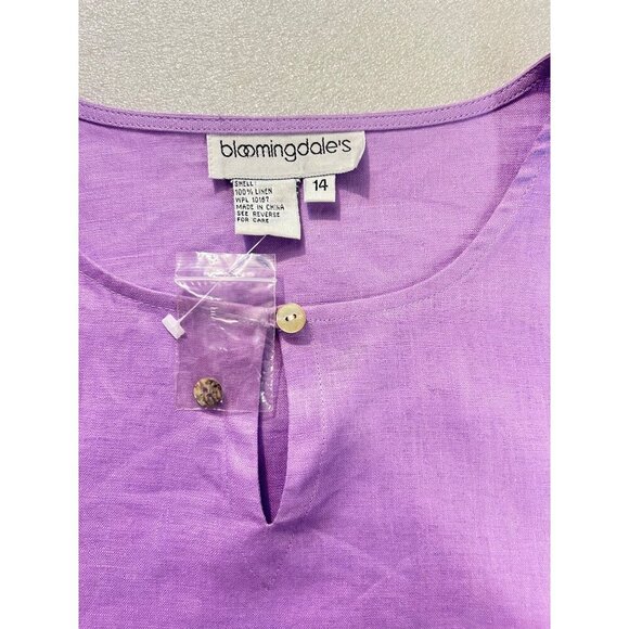 Side Zip & Keyhole Neckline Size 12 14 NWOT - Picture 4 of 4